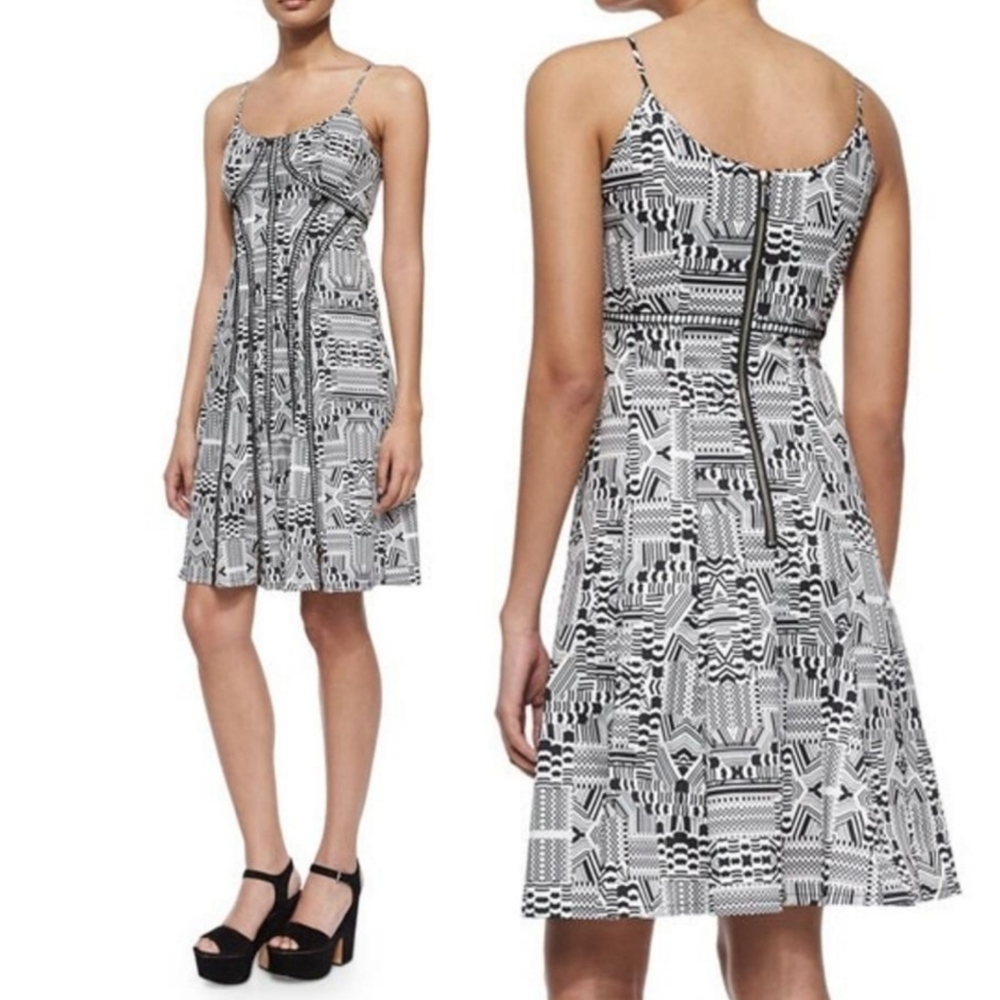 Nwt Nanette Lepore Ruth Or Flare Dress Size 6 $498.
